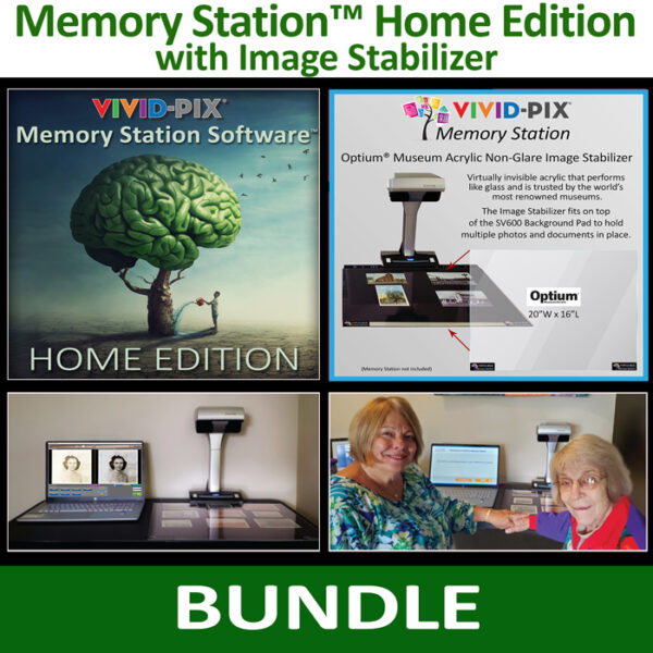 Memory Station Home Edition w/Image Stabilizer Bundle