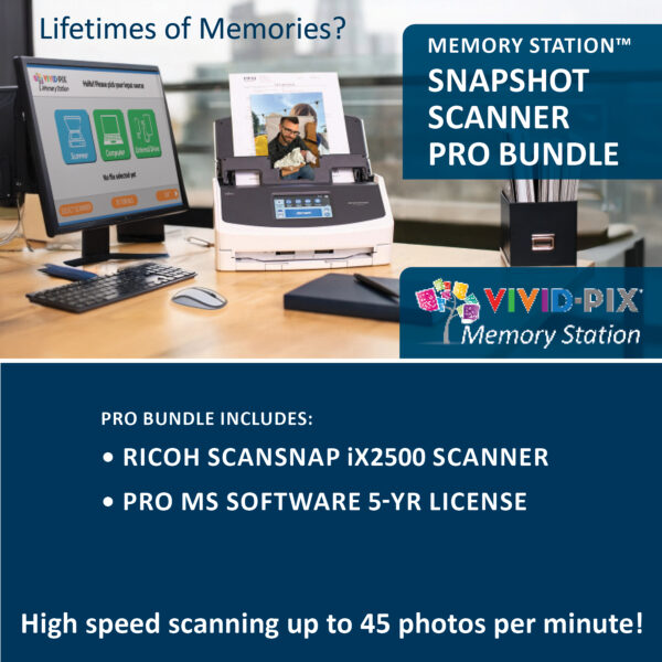 Memory Station™ Snapshot Scanner Pro Bundle
