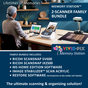 Memory Station™ 2-Scanner Family Edition Bundle